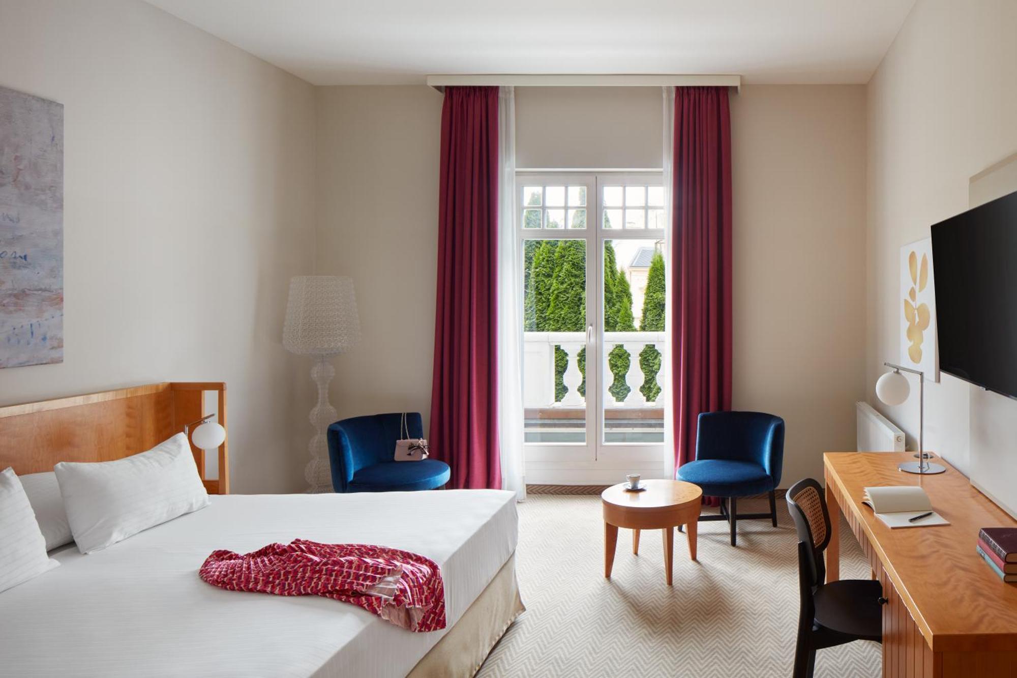 Falkensteiner Spa Resort Маріанські Лазні Екстер'єр фото A room at the hotel