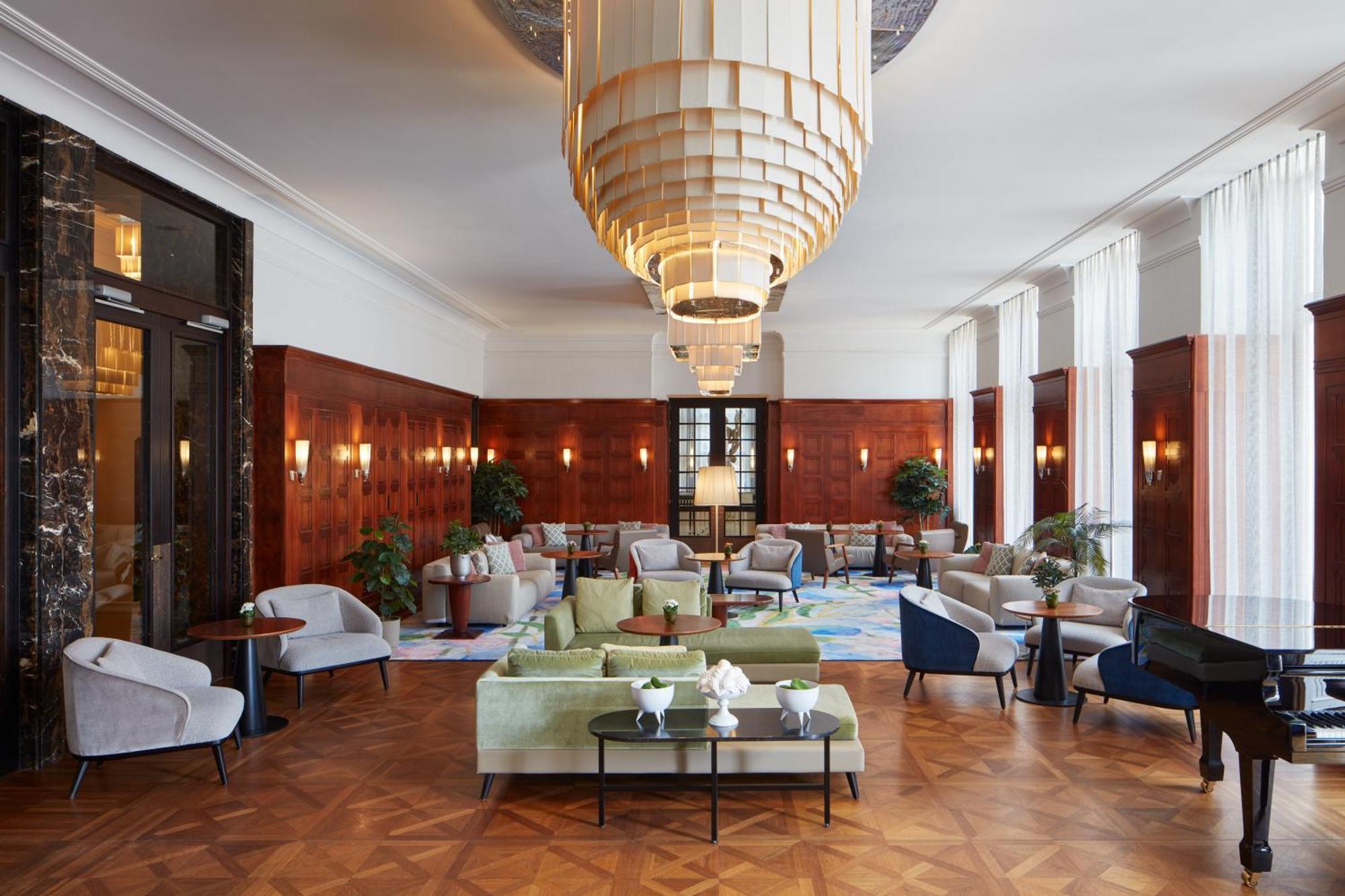 Falkensteiner Spa Resort Маріанські Лазні Екстер'єр фото The hotel's lobby