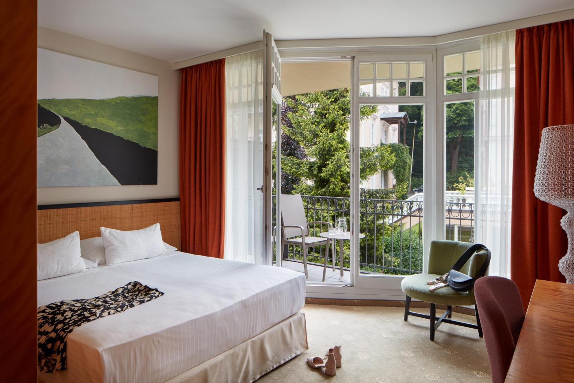Falkensteiner Spa Resort Маріанські Лазні Екстер'єр фото A room at the Hotel de l'Europe